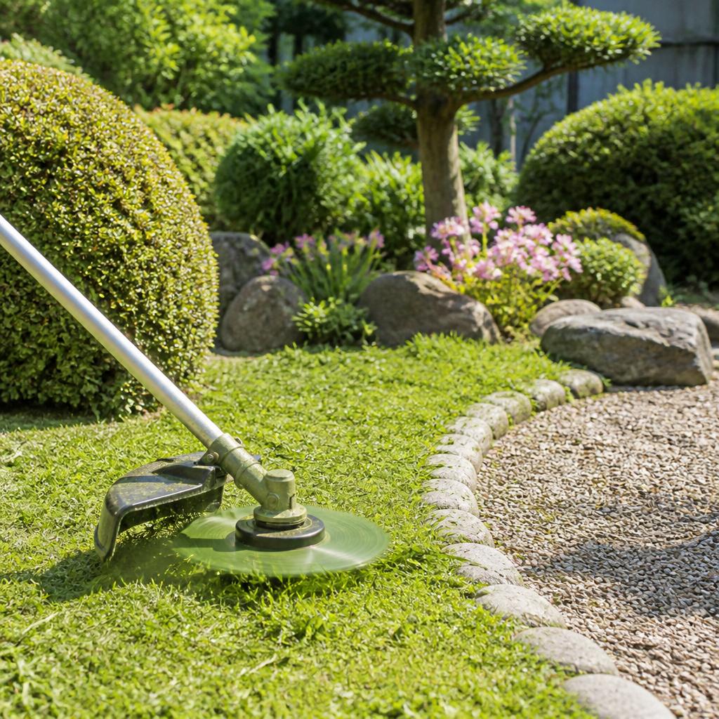 雑草防止のプロフェッショナルが日野市の庭を美しく保つ草刈り作業！