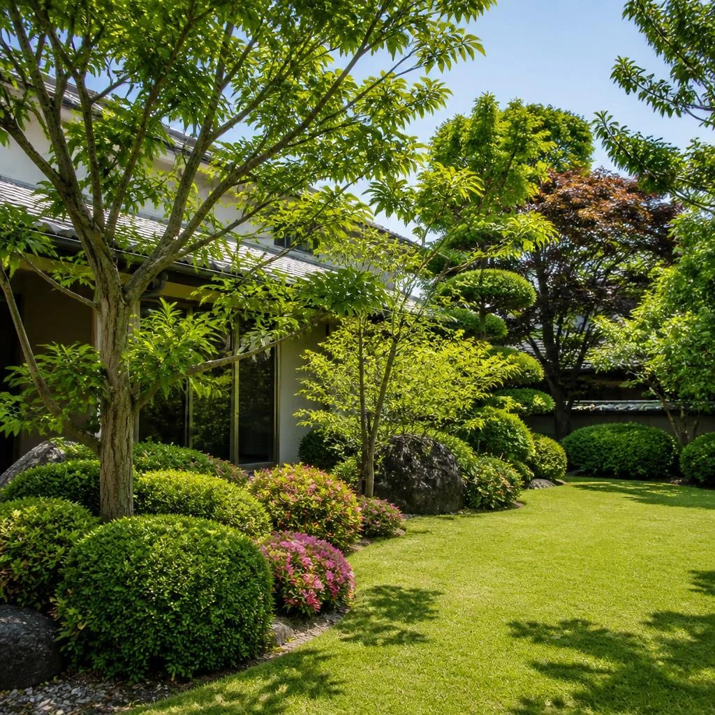 高木の剪定と草刈りの重要性