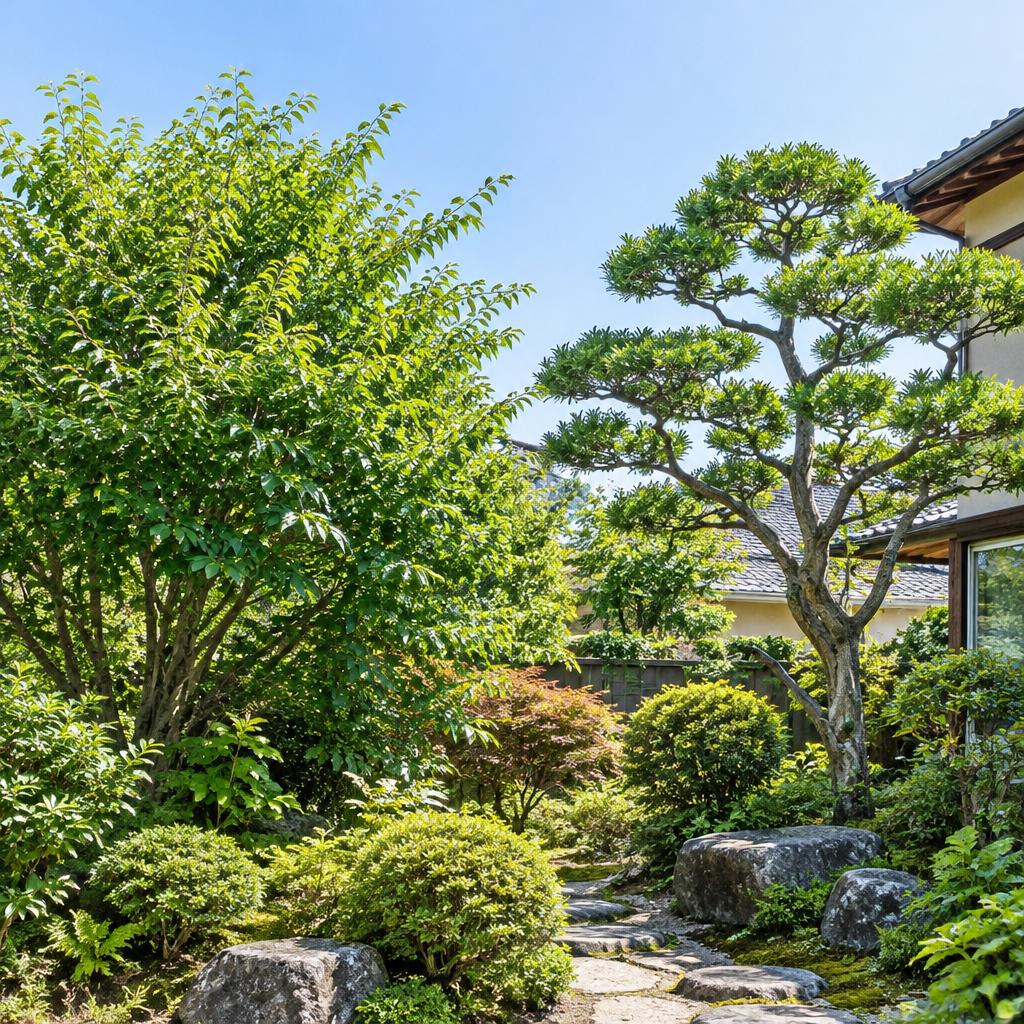 切りそろえるだけではない、植木の健康と景観を考えた剪定